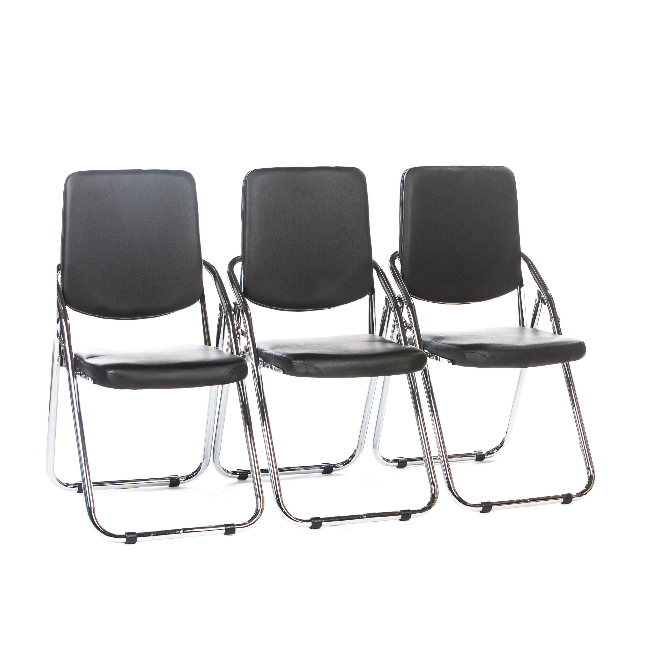 Scaun pliant Almeria, negru, 42 x 42 x 85 cm • Unic Spot Ro