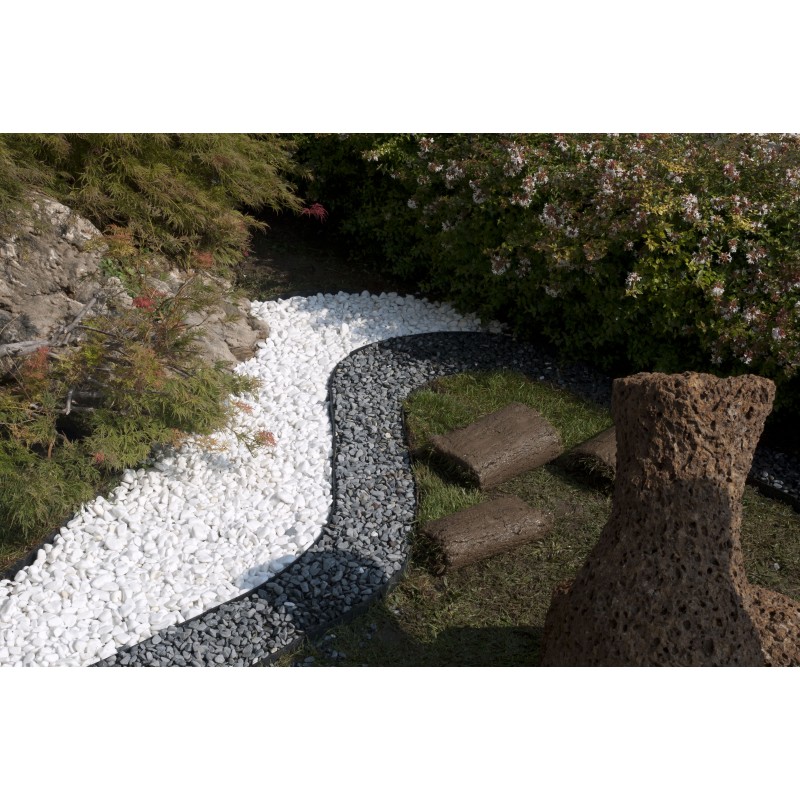 Piatra peisagistica, bazalt, neagra, 1 sau 2 cm