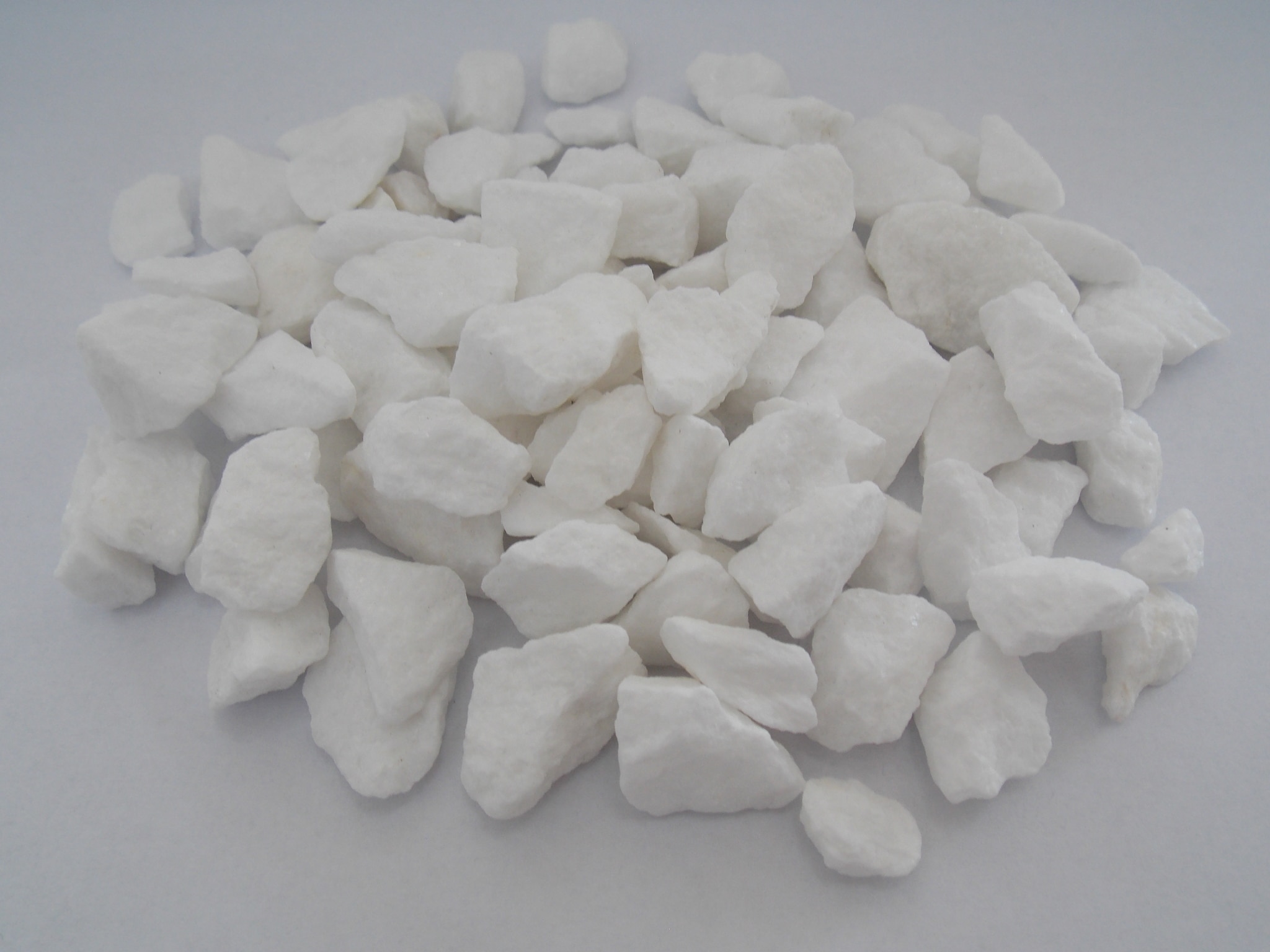 Piatra decorativa, marmura, alb, 1.6/3.2 cm