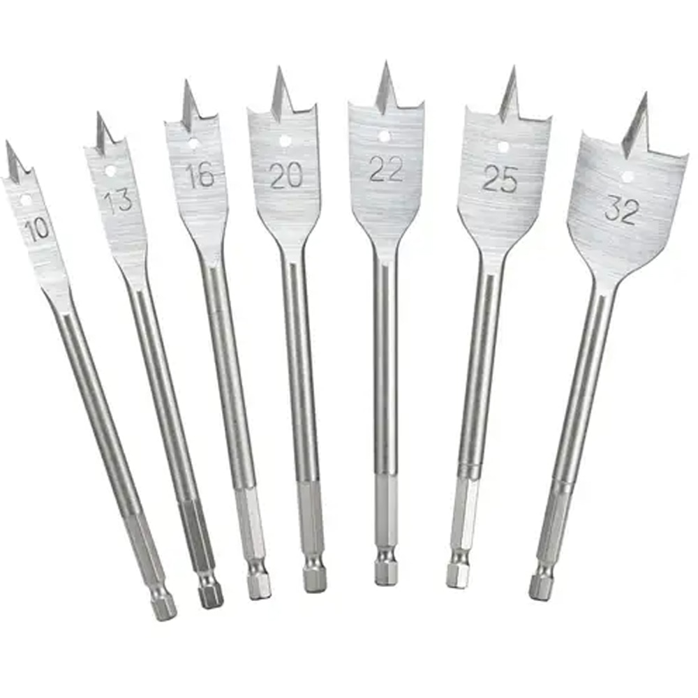 Freze MAC ALISTER, 10, 13, 16, 20, 22, 25, 32mm, otel, argintiu