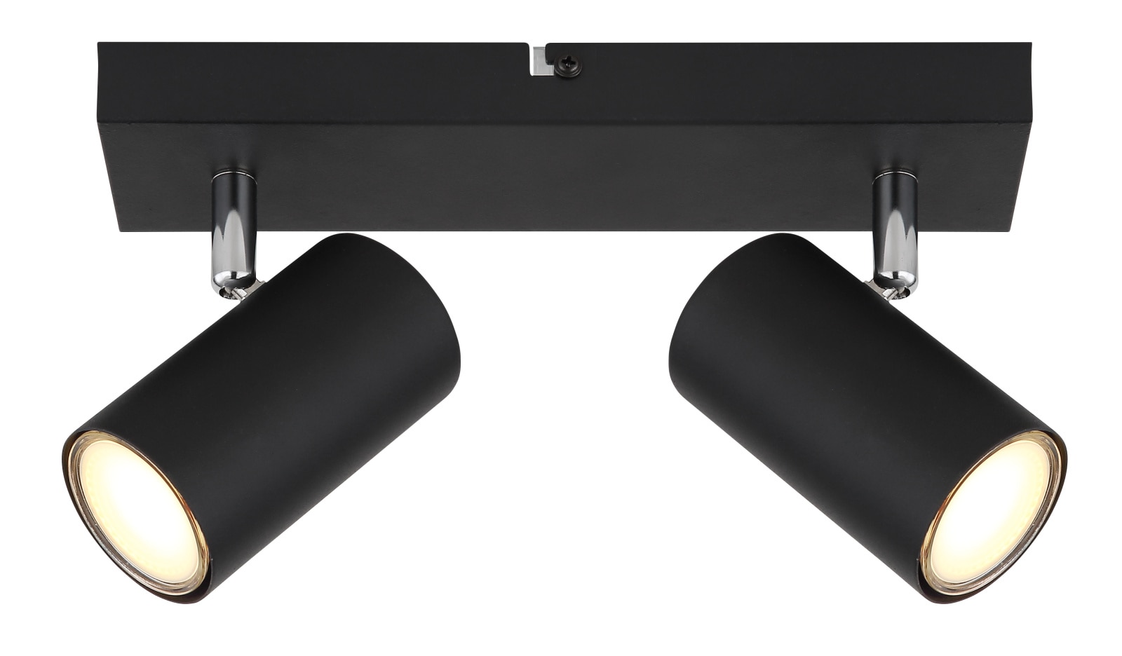 Spot Led Negru Metal 2X 35W Gu10