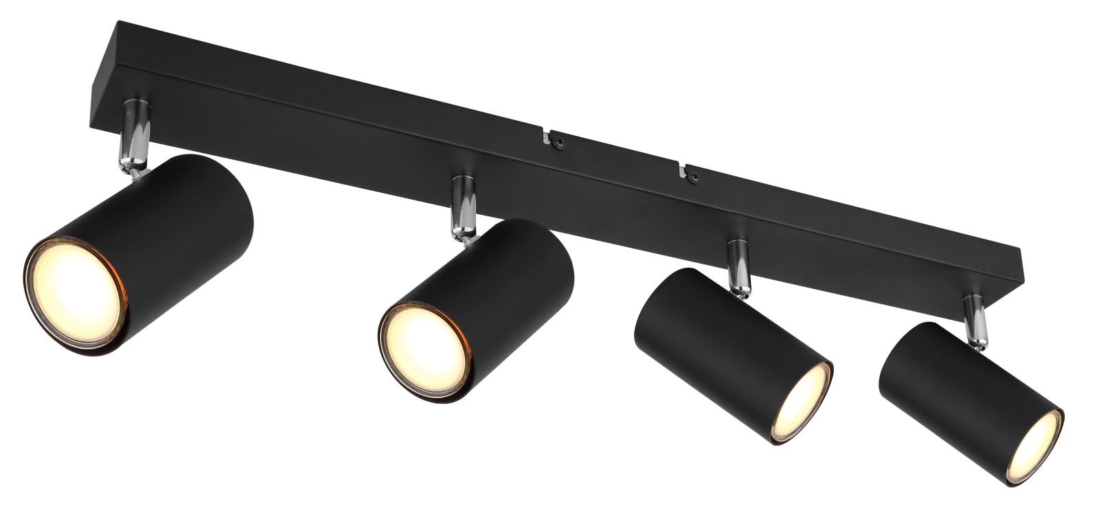 Spot Led Negru Metal 4X 35W Gu10
