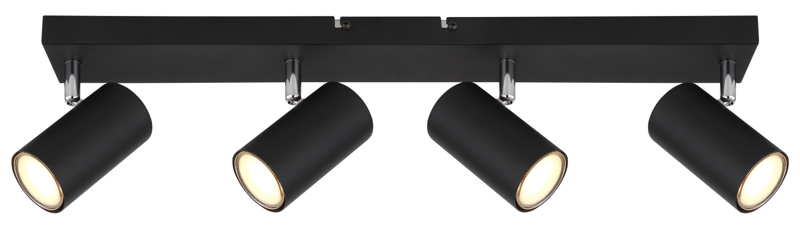 Spot Led Negru Metal 4X 35W Gu10