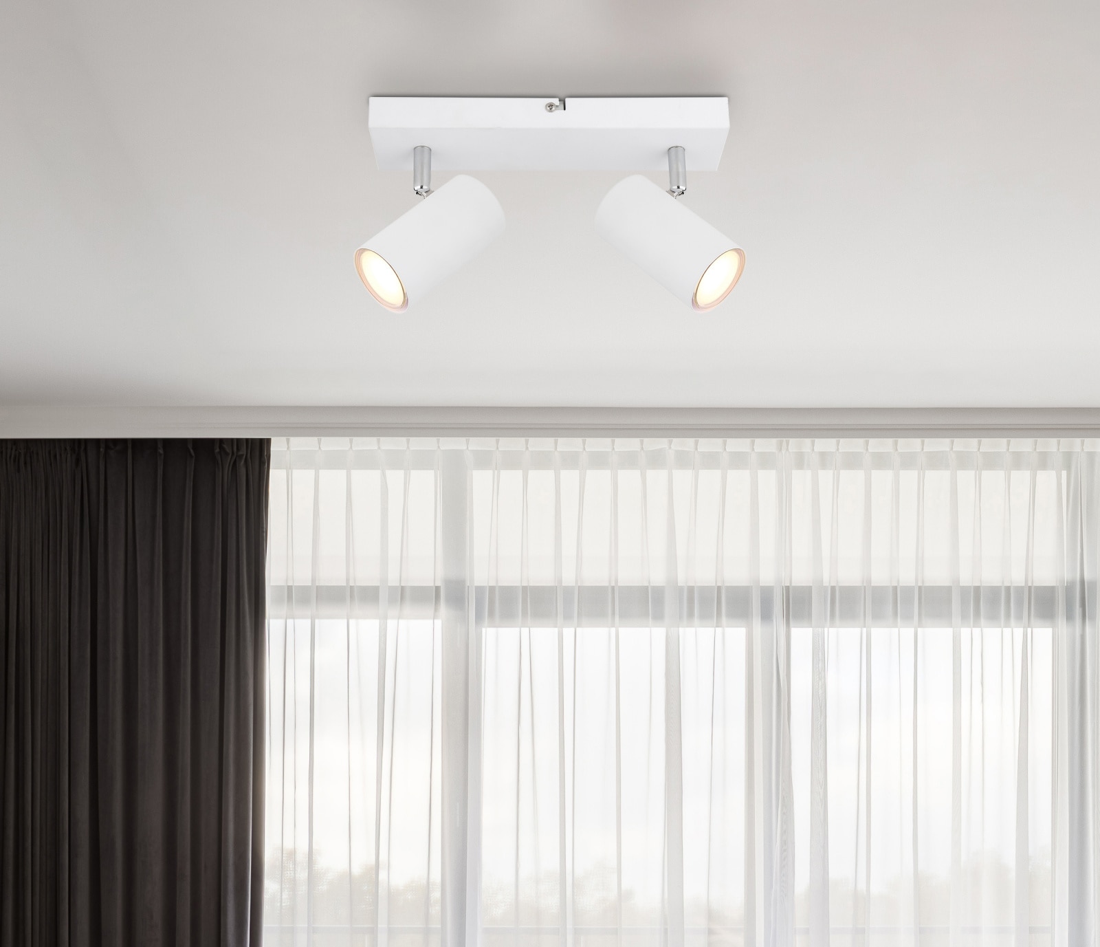 Spot Led Alb Metal 2X 35W Gu10