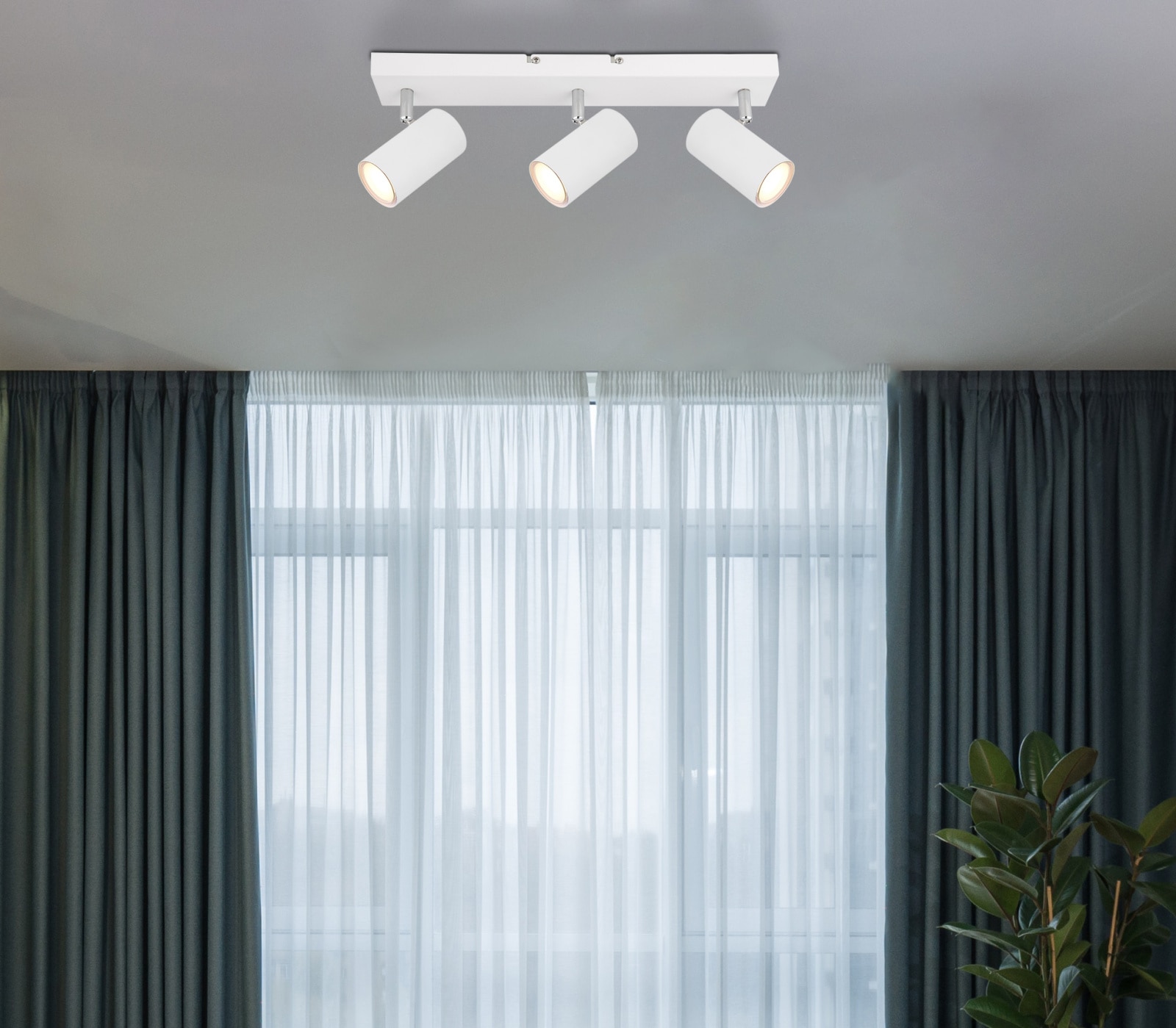 Spot Led Alb Metal 3X 35W Gu10