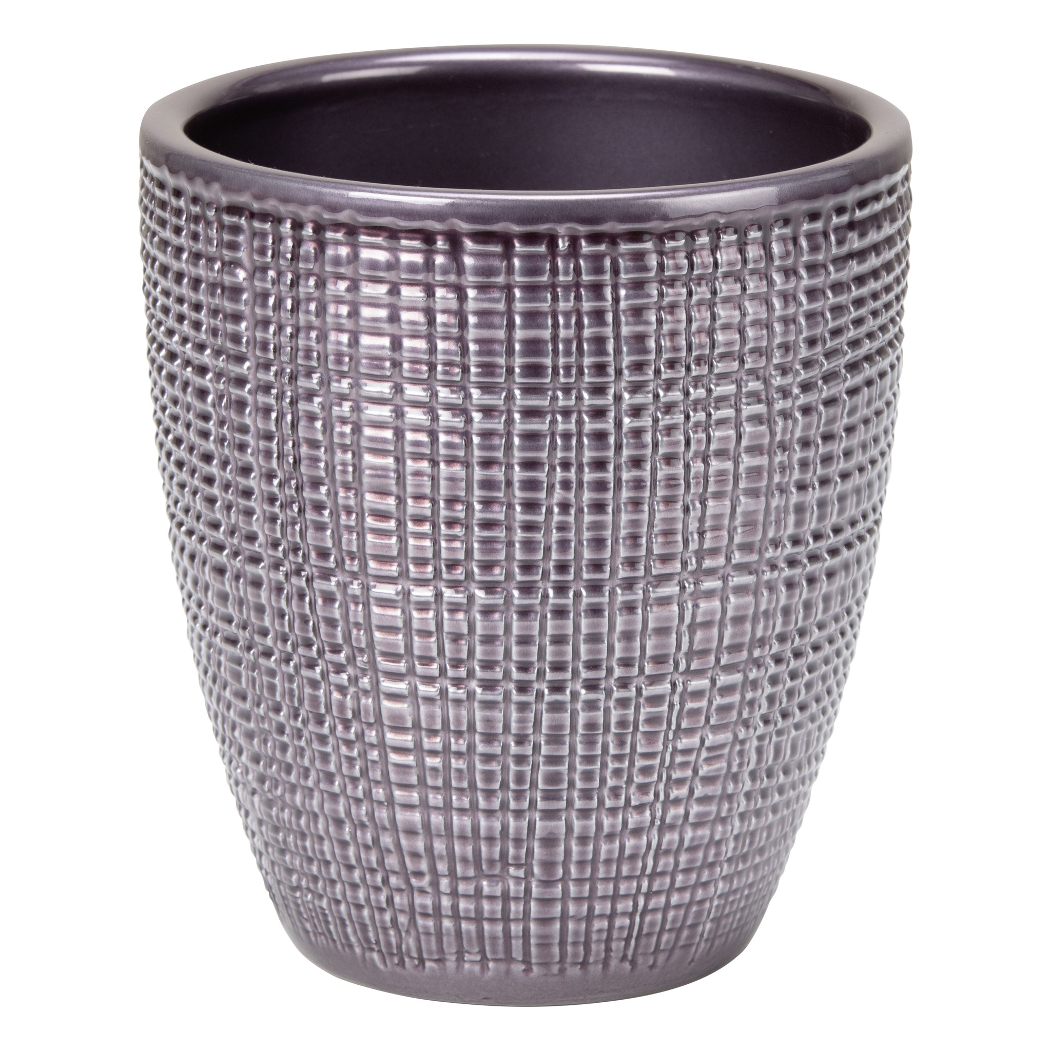 Ghiveci, rotund violet, 15 cm  Scheurich