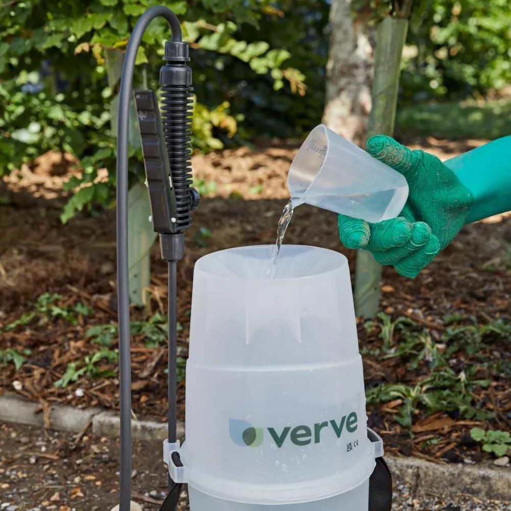 Pompa de stropit VERVE, plastic, 5 L, alb