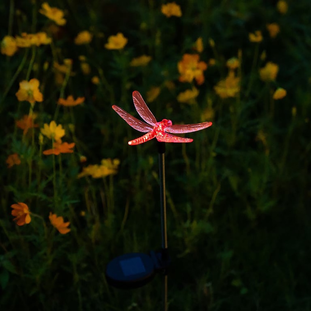 Lampa solara LED, forma de libelula