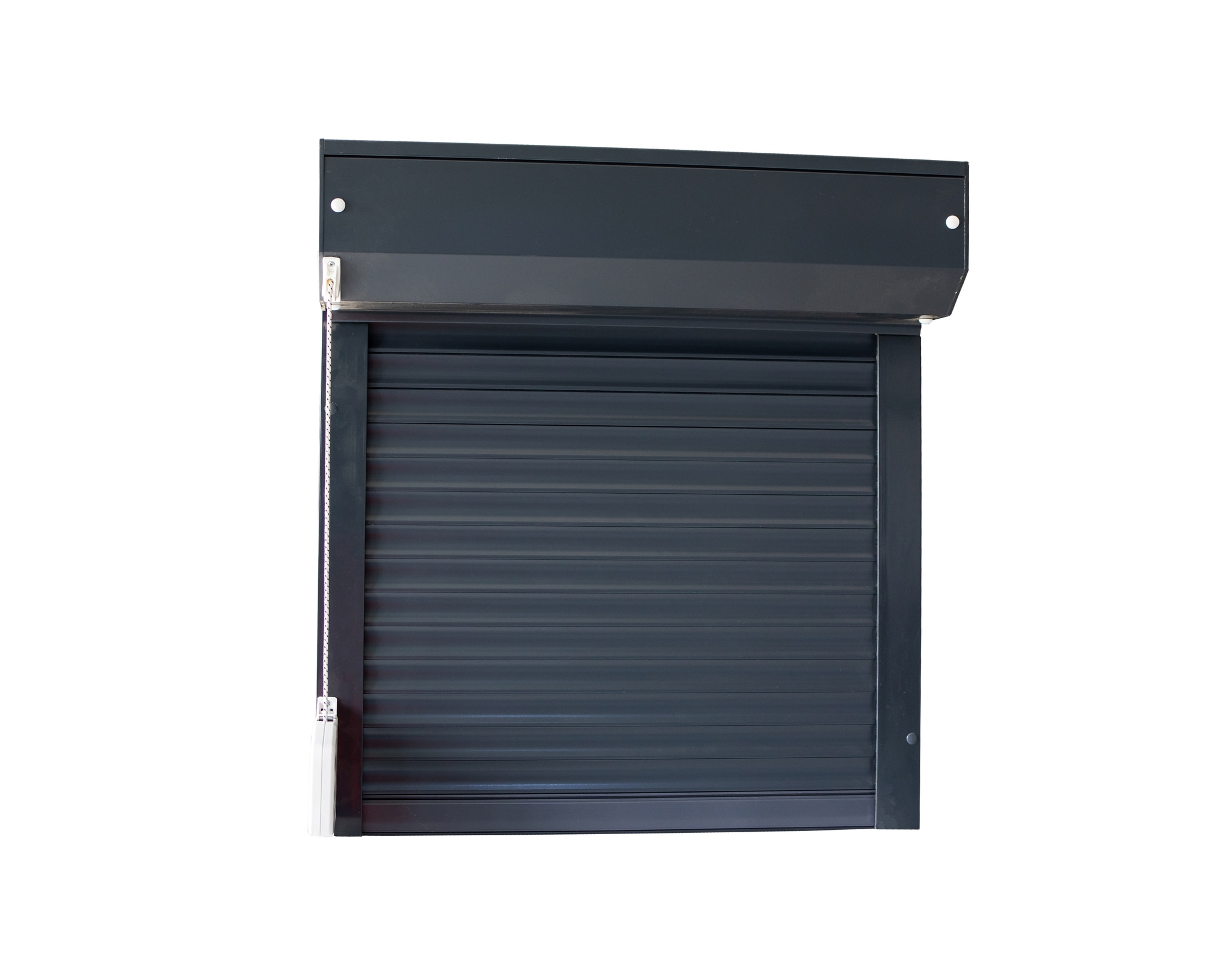 Rulou exterior aluminiu, gri, 98 x 98 cm