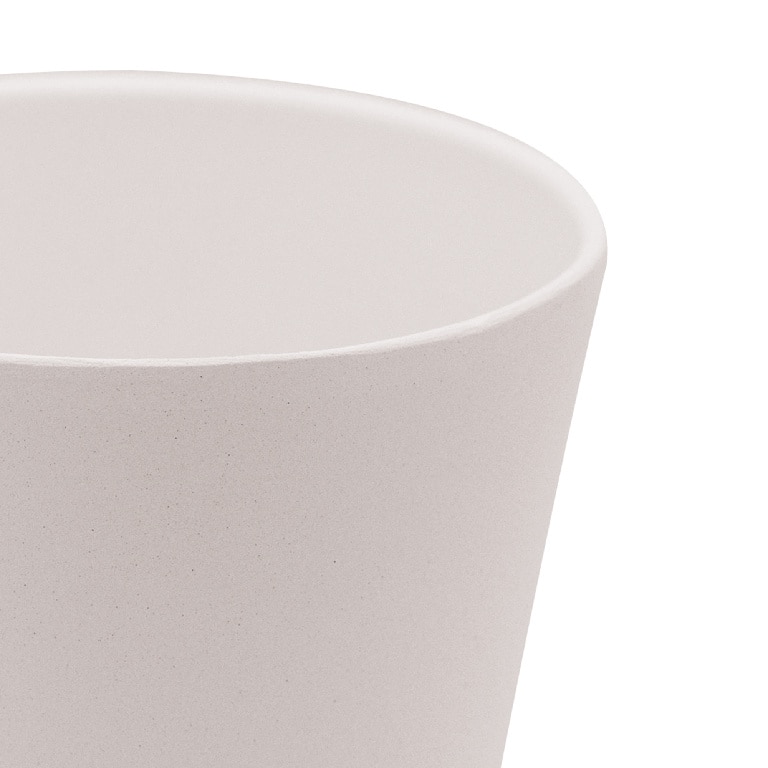 Ghiveci pentru orhidee,ceramica, alb, forma rotunda, 13 cm diametru GoodHome