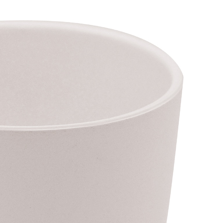 Ghiveci Ceramica, alb, 26 cm • GoodHome Katu