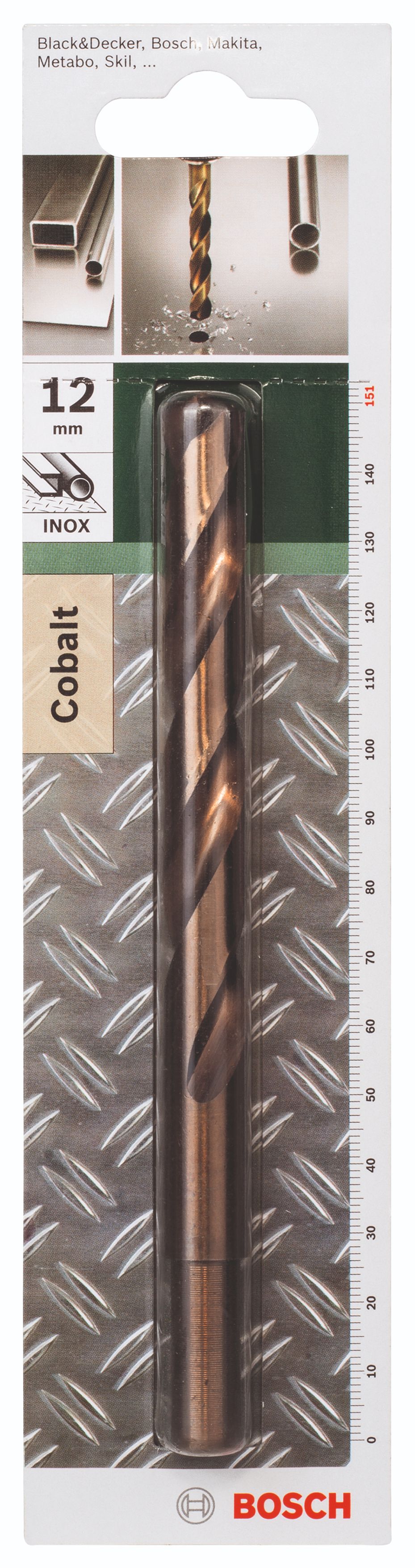 Burghiu pentru metal, HSS CO, 12 x 151 mm  Bosch
