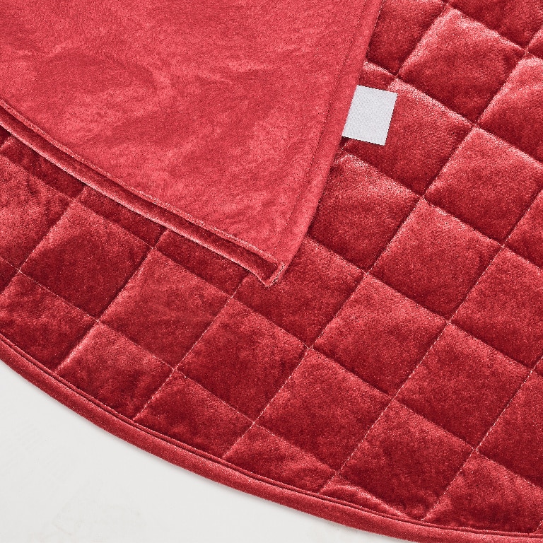 Husa suport brad, 99 cm, rosu