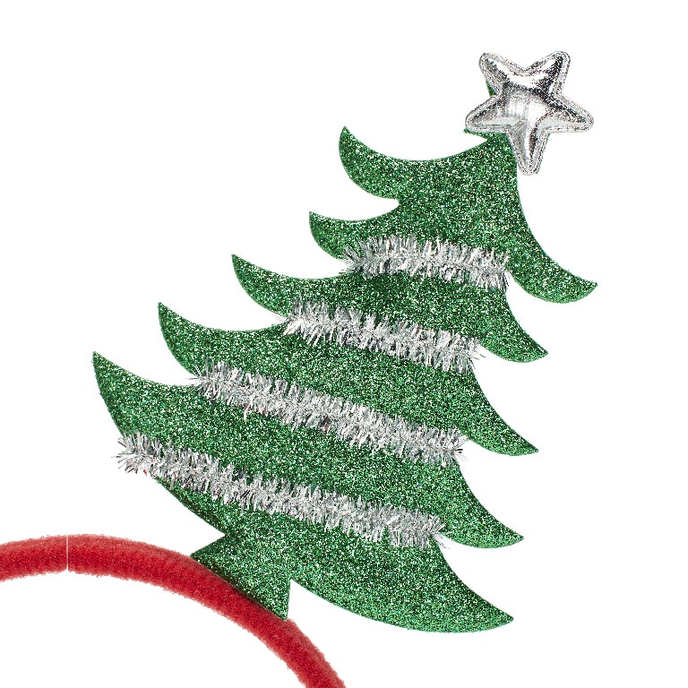 Coronita cu braduti, rosu-verde