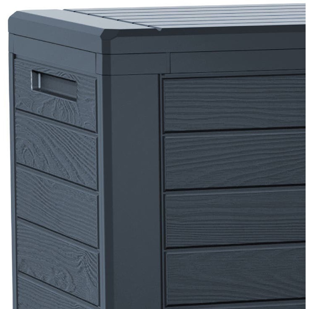 Lada depozitare gradina KLIKSTROM, 116 x 43.8 x 55 cm, antracit