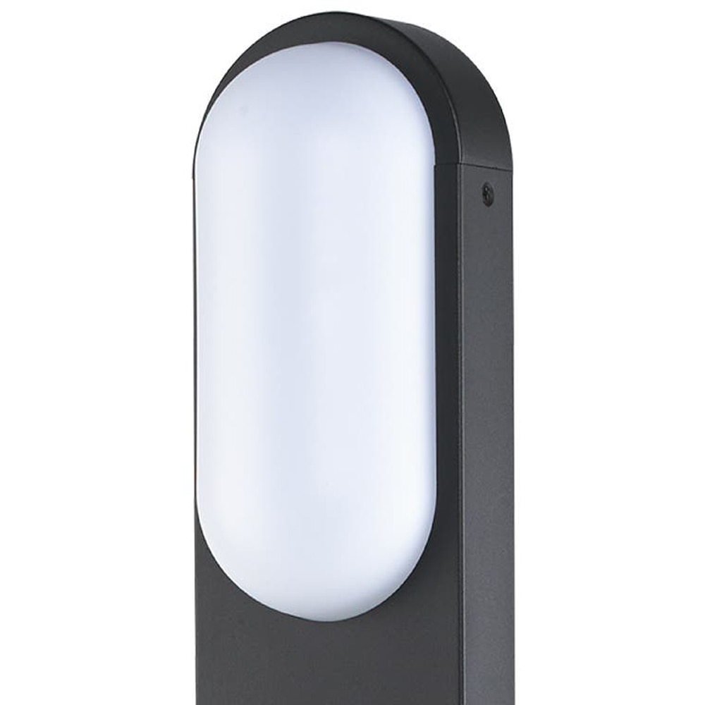  Stalp iluminat exterior LED 101287904, 14W, 90cm, negru