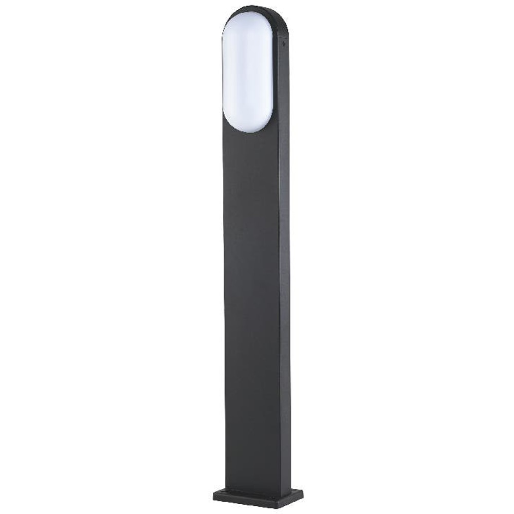  Stalp iluminat exterior LED 101287904, 14W, 90cm, negru