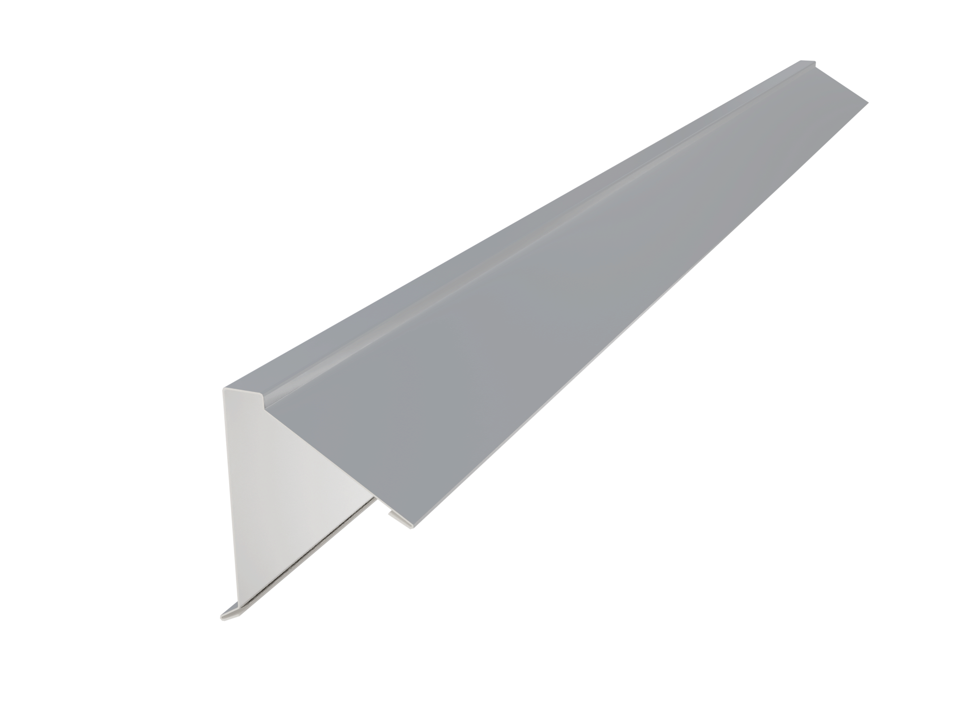 Fronton tip coama panou,LD 365MM,2M,RAL9006 