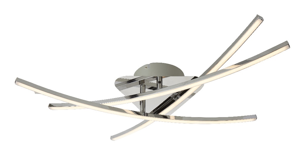 Plafoniera Led Alani Cromata 21W