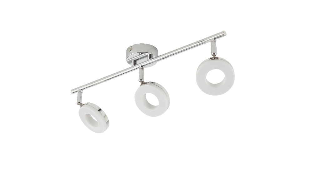 Plafoniera Led Muesis 3 Spir.Crom