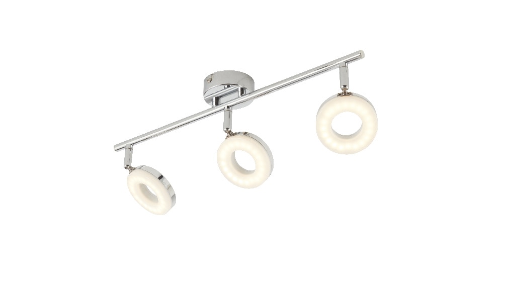 Plafoniera Led Muesis 3 Spir.Crom