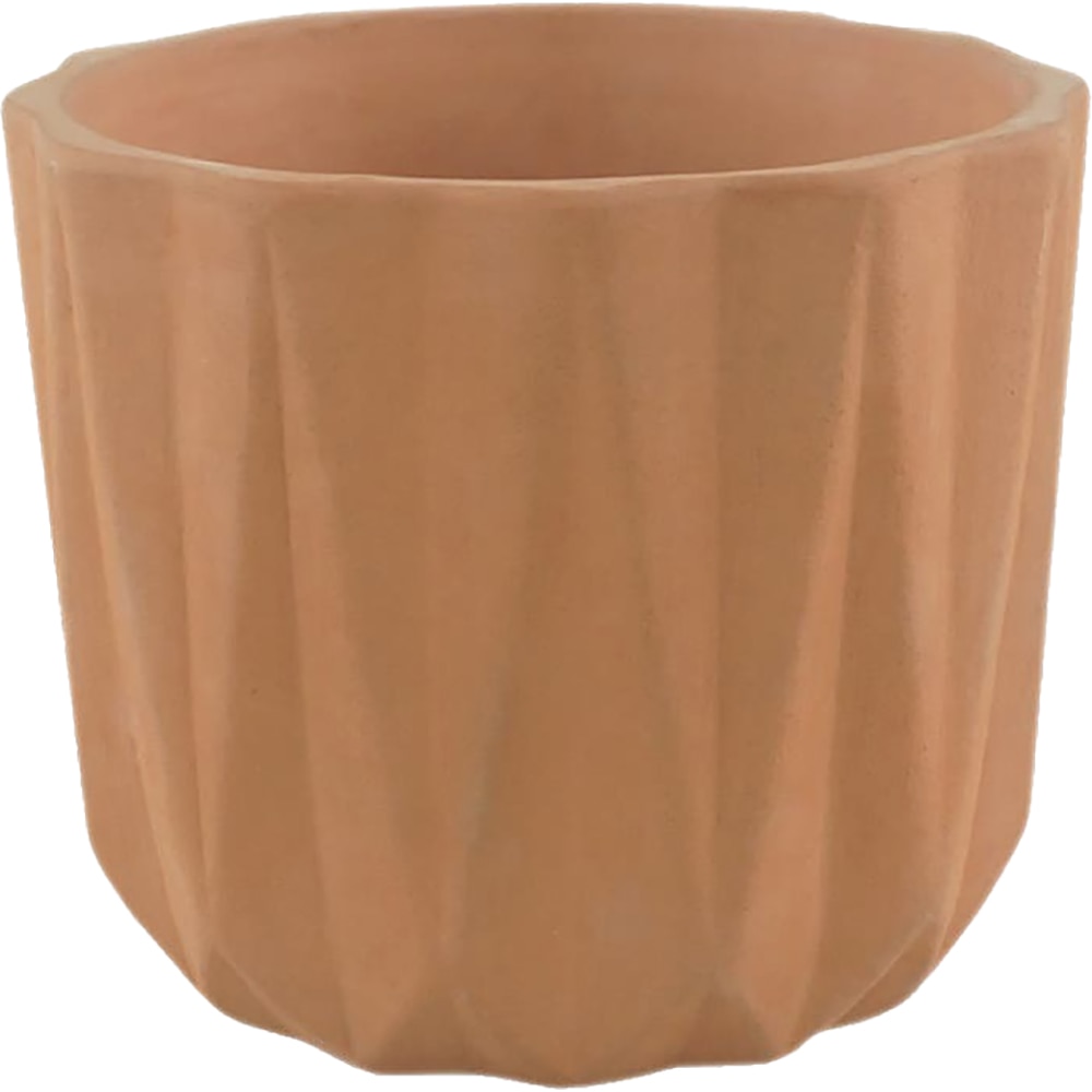 Ghiveci rotund GOODHOME, teracota, 15 cm, maro