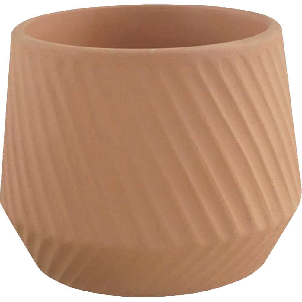 Ghiveci rotund GOODHOME, teracota, 17 cm, maro