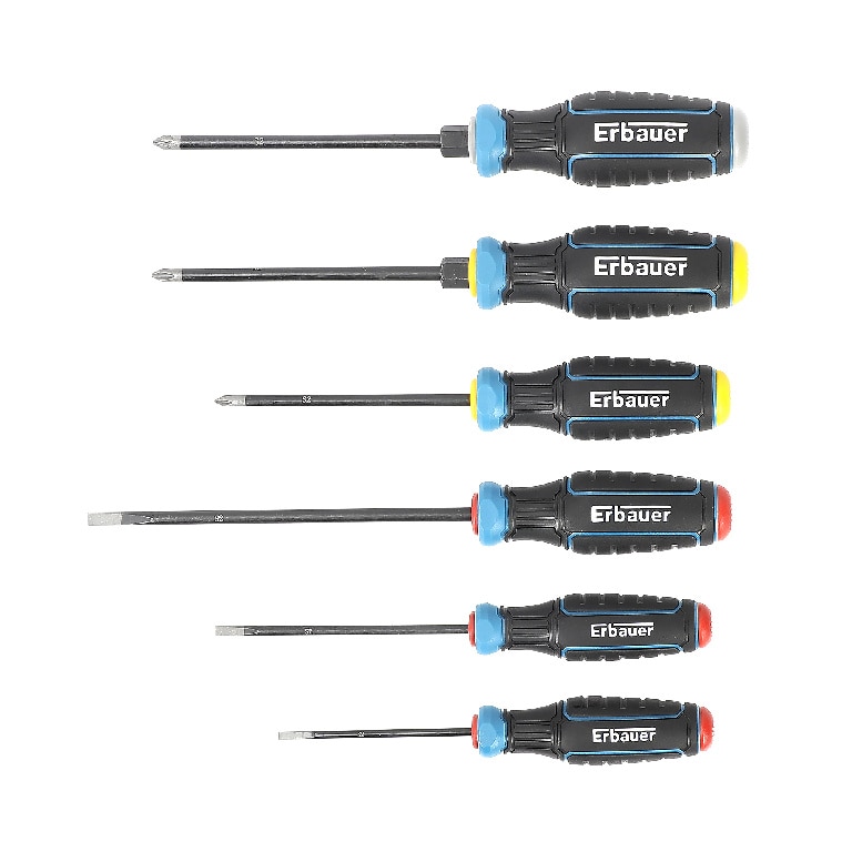 Surubelnita Standard, set 6 buc  Erbauer