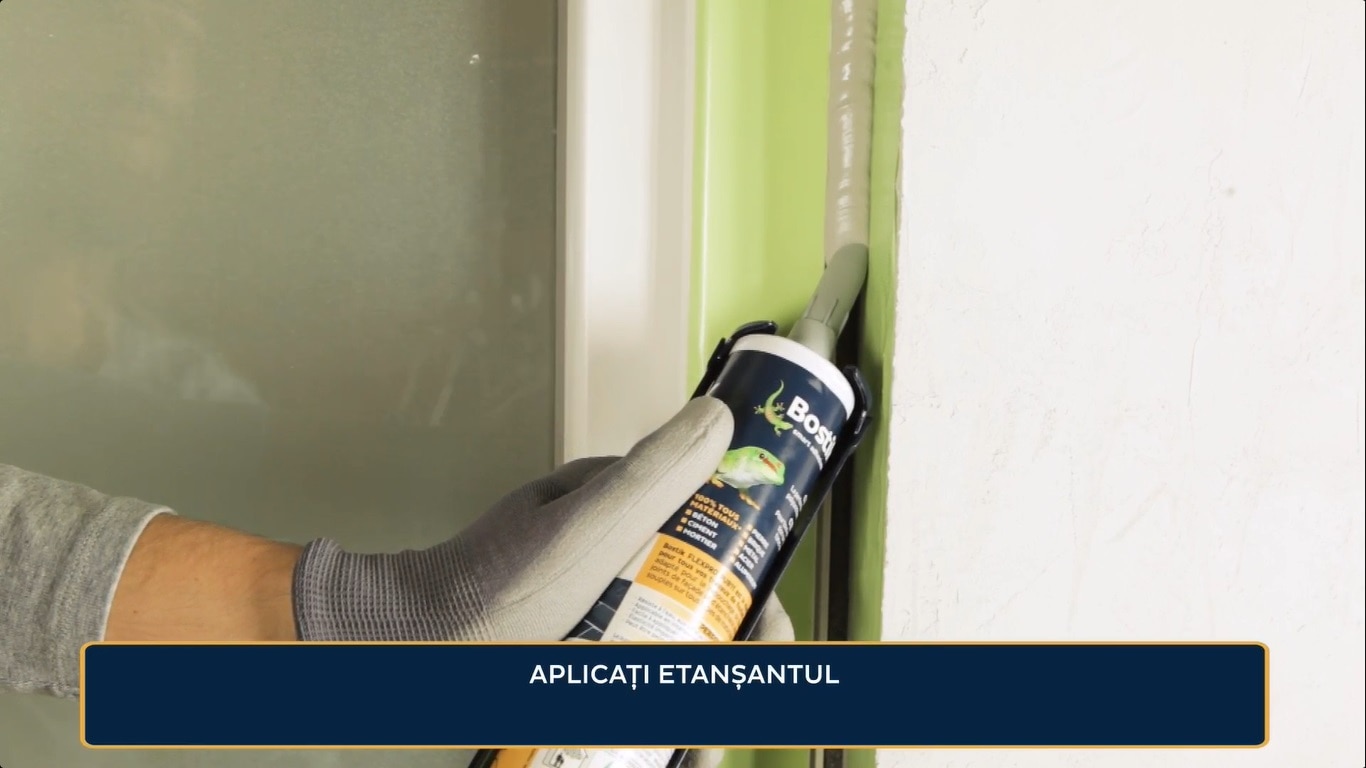 Etansant Pentru Reparatii, adeziv, Crem, Aplicare Pistol, 300 Ml  Bostik Flexpro