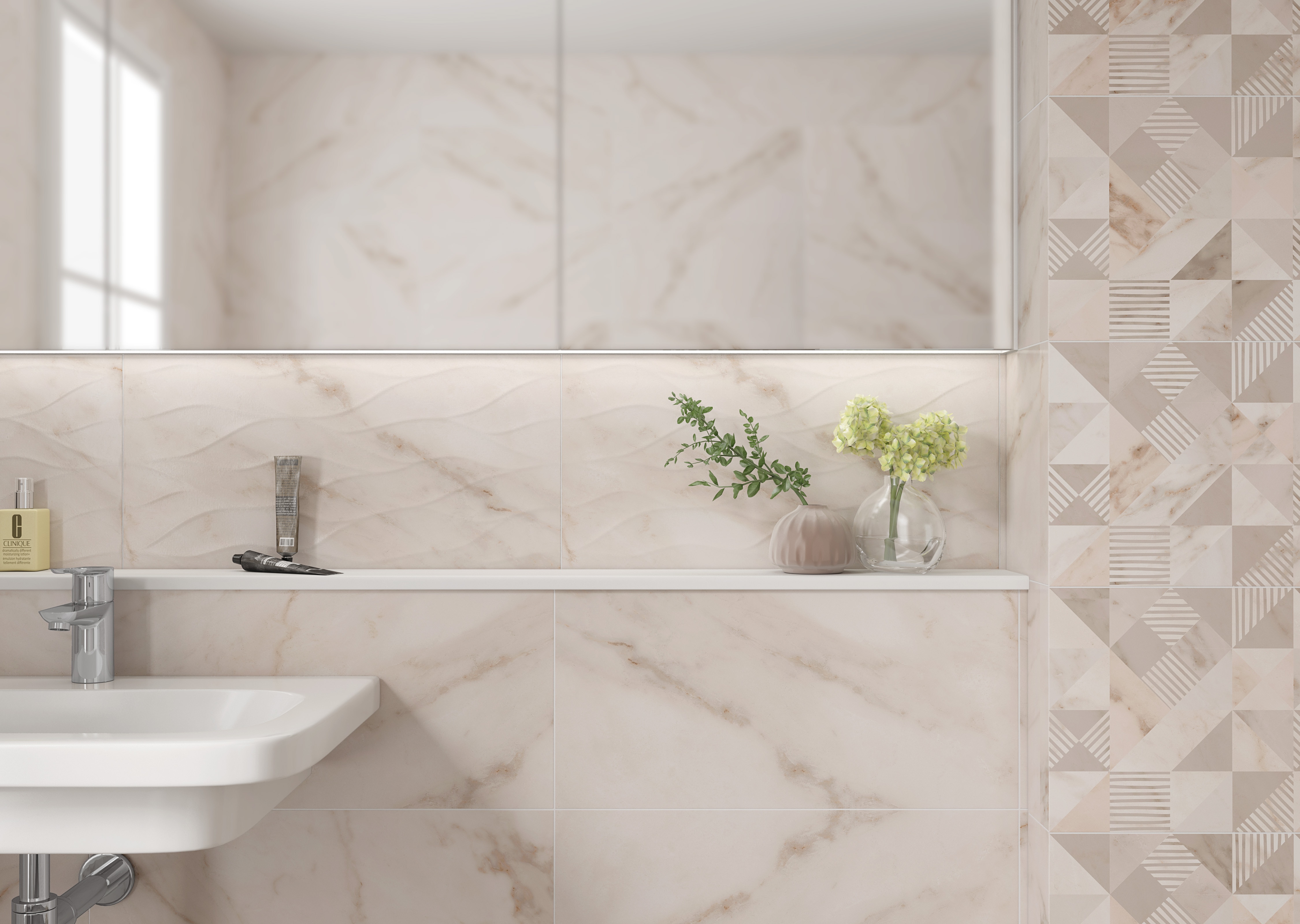 Faianta KAI Paros, bej, 30 x 60 cm, grosime 9 mm, 1.62 mp/cutie