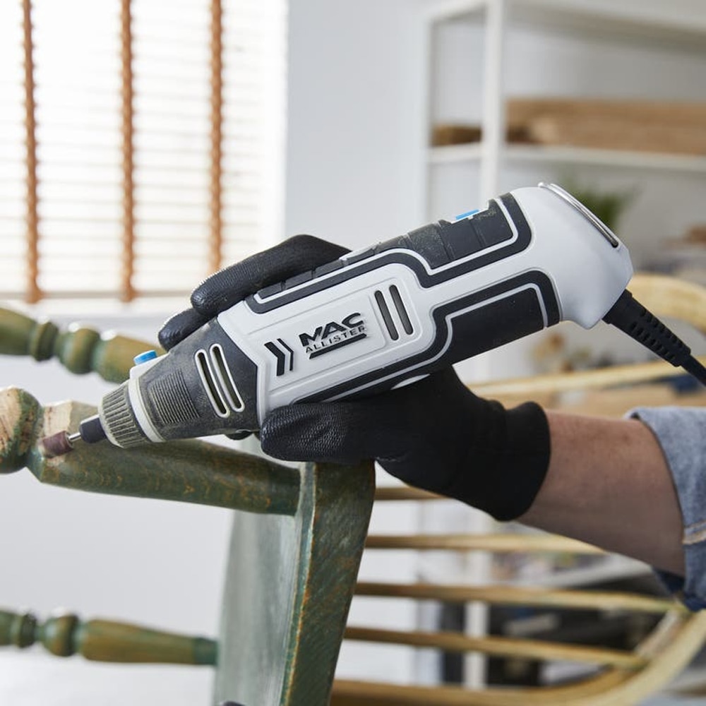 Mini unealta rotativa Mac Allister, 130W, kit 213 accesorii