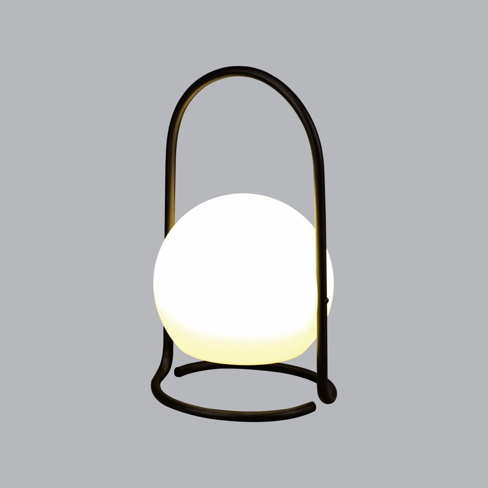 Veioza LED KLAUSEN Round KL120001, 1.2W, 140lm, lumina RGB, alb