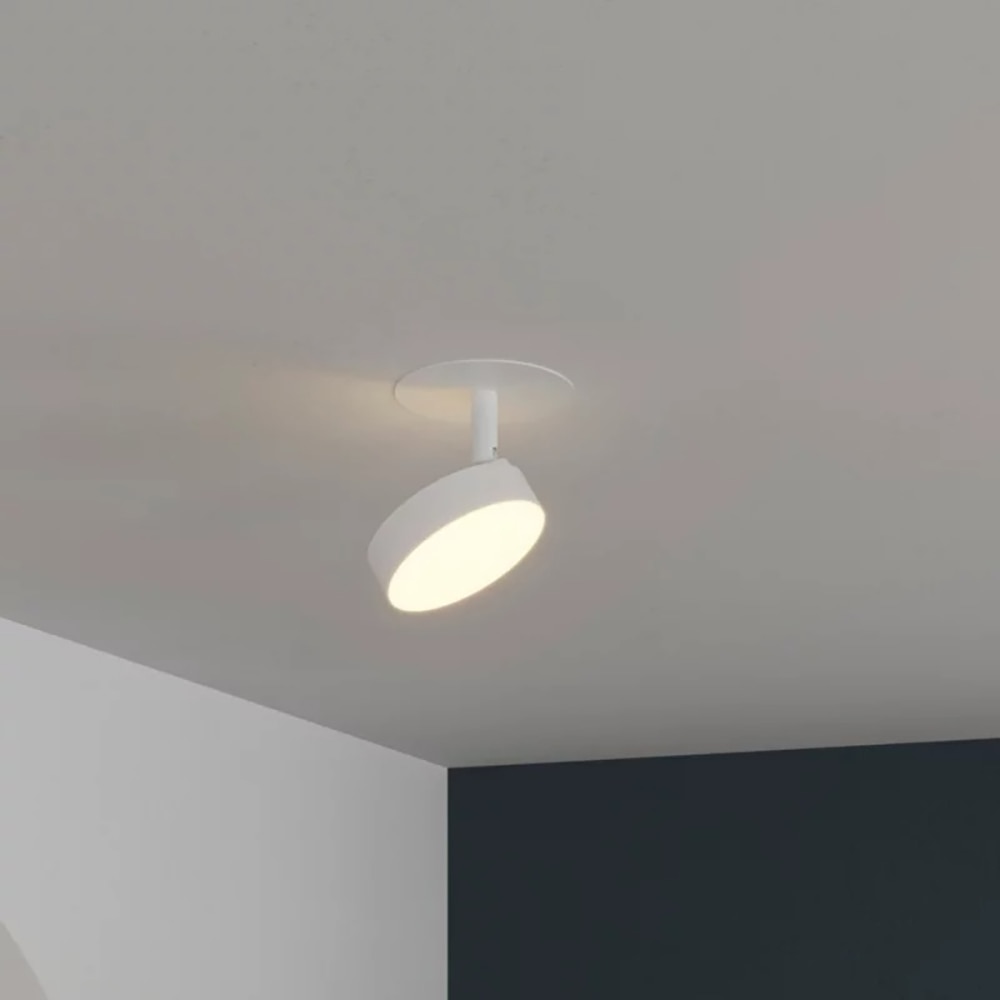 Spot LED integrat Moseley GOODHOME, 350 lm, 3000K, IP44, alb