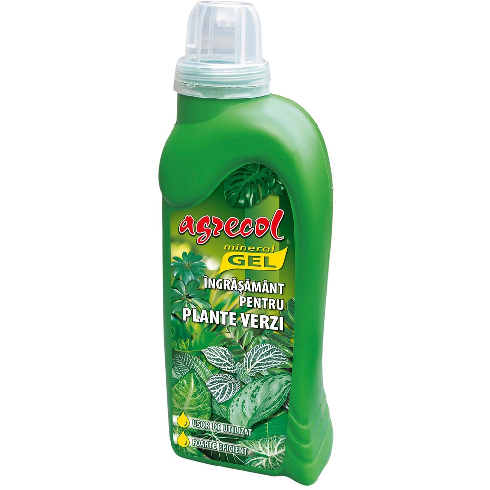 Ingrasamant mineral gel pentru plante verzi Agrecol, 250 ml