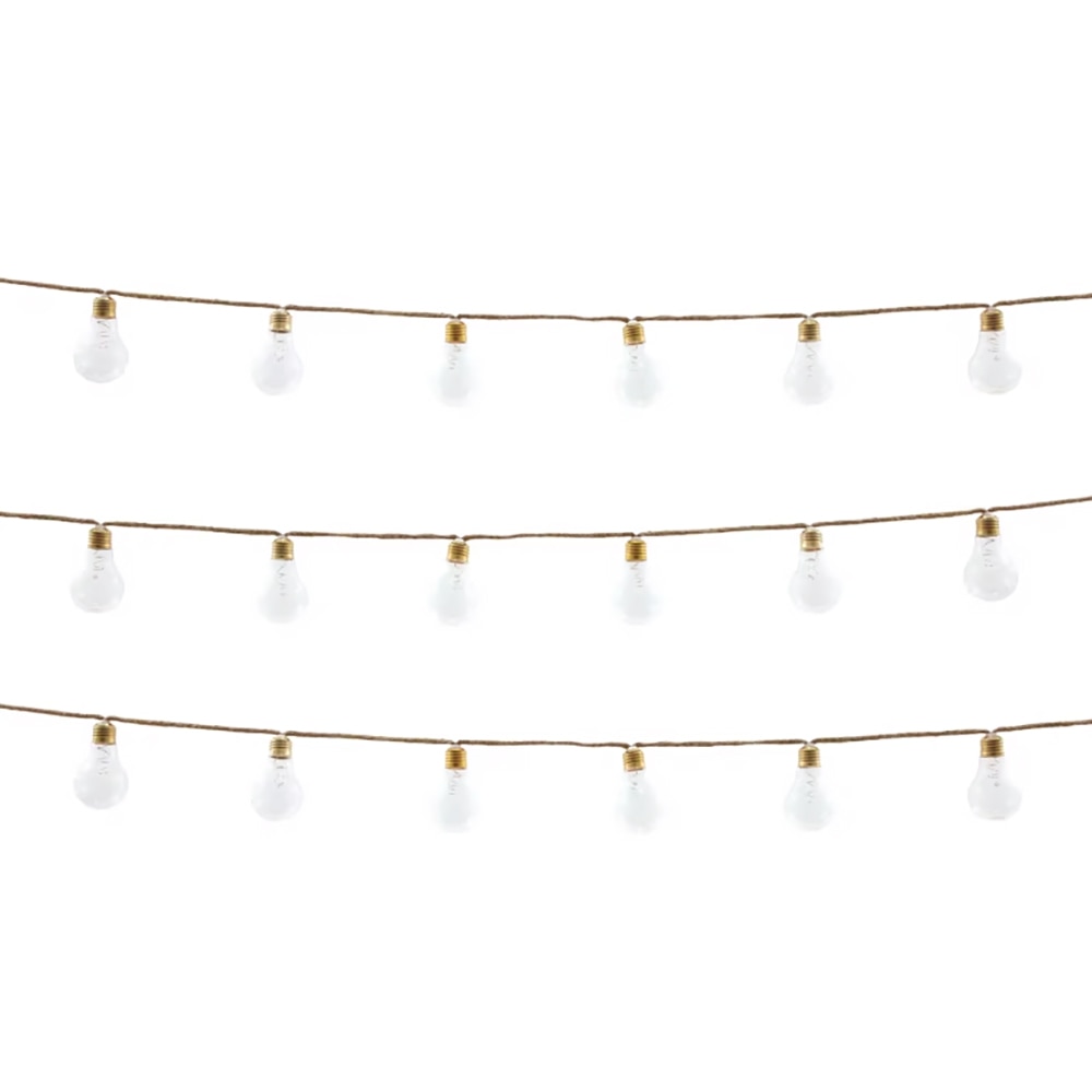 Ghirlanda decorativa LED Fajara 101290505, 4.8m, 10 becuri, auriu