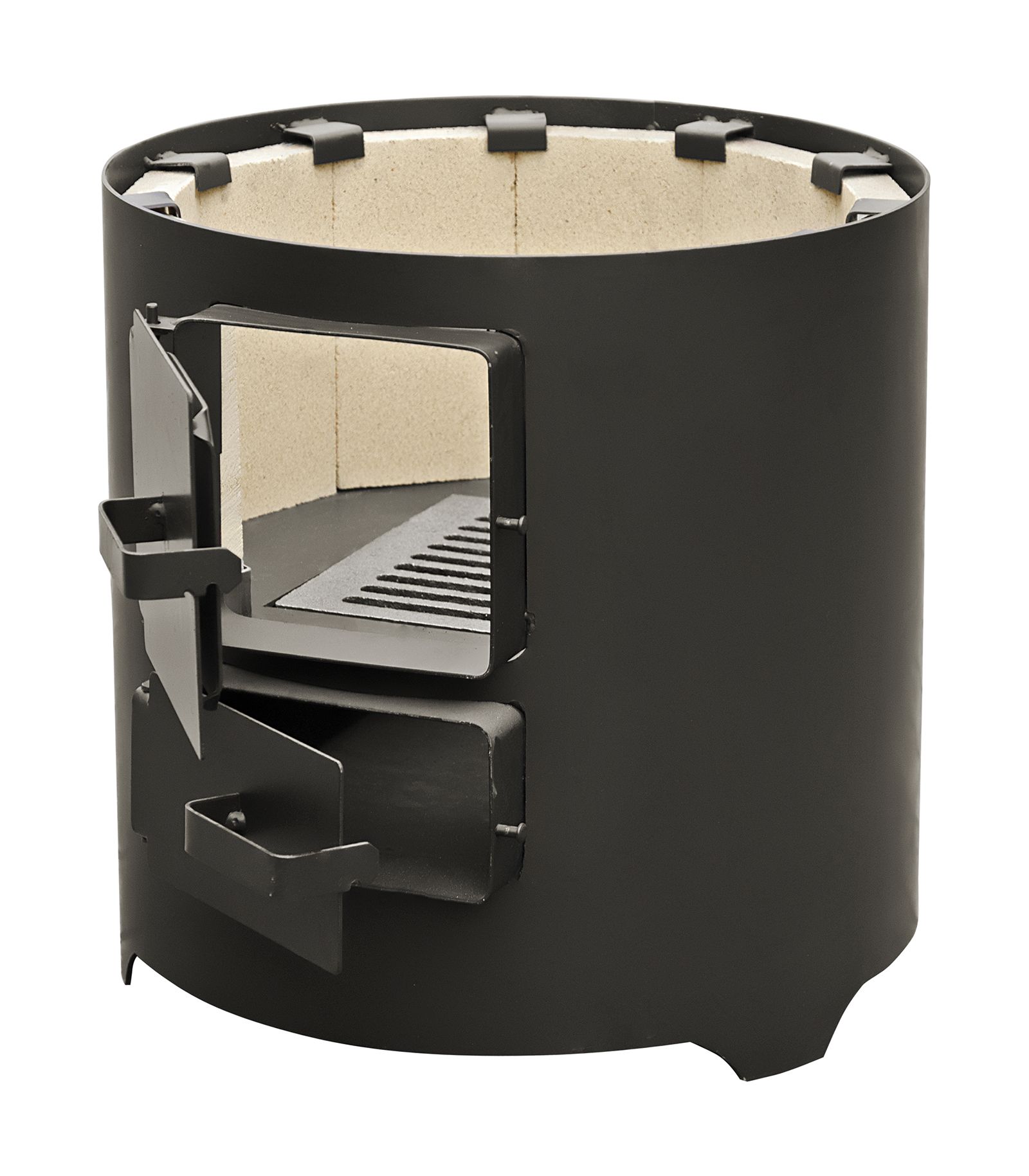 Ansamblu boiler cu focar, 120 L  FM