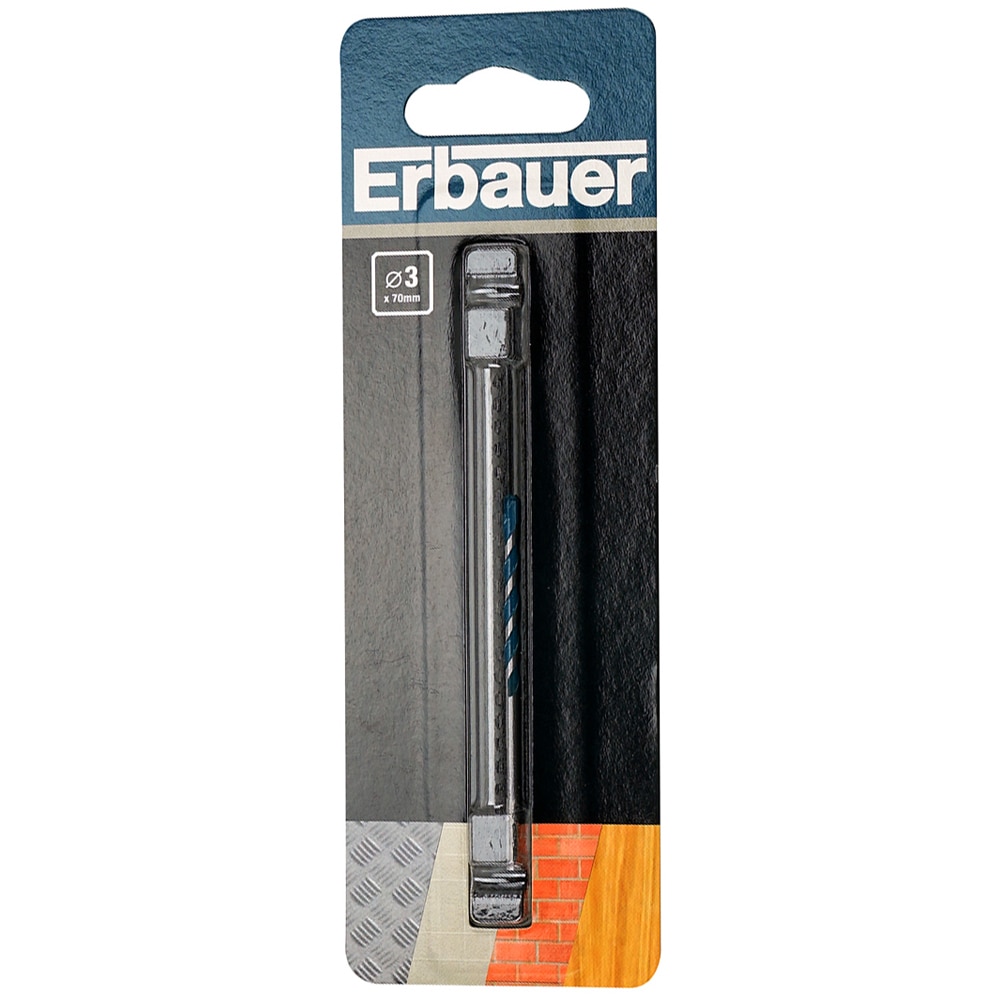 Burghiu multifunctional Erbauer, 3 x 70 mm
