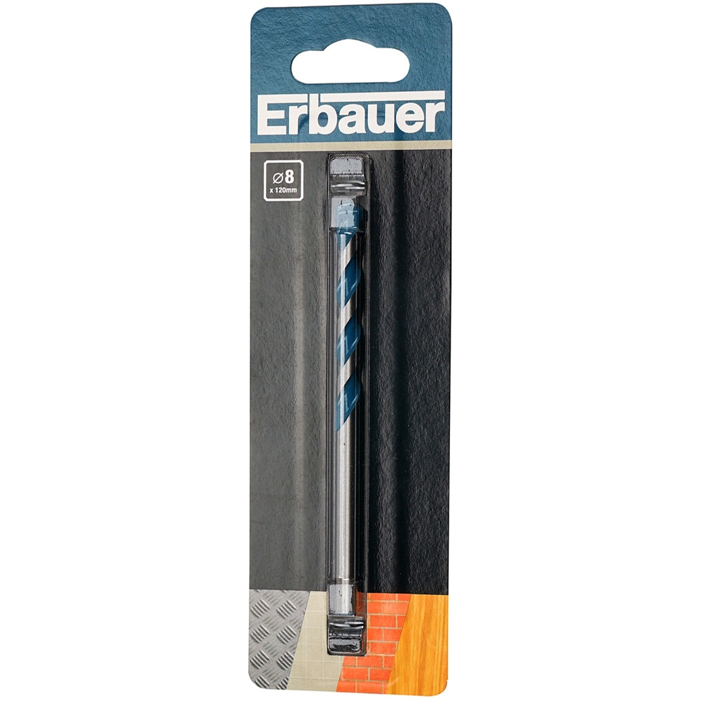 Burghiu multifunctional Erbauer, 8 x 120 mm