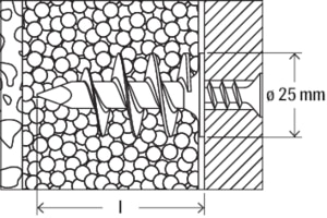 Diblu pentru polistiren, FID 50  Fischer