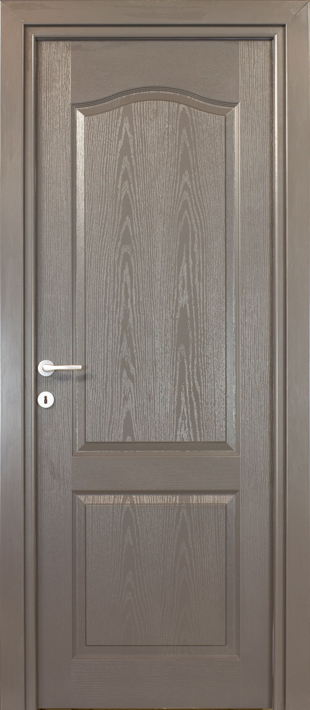 Usa interior Anatolia, fara geam, reversibila, HDF, 78 x 203 cm, gri antracit