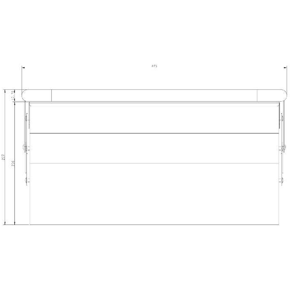 Cutie pentru scule PERFORMANCE POWER, 43x20.5x22.5 cm, 1 compartiment