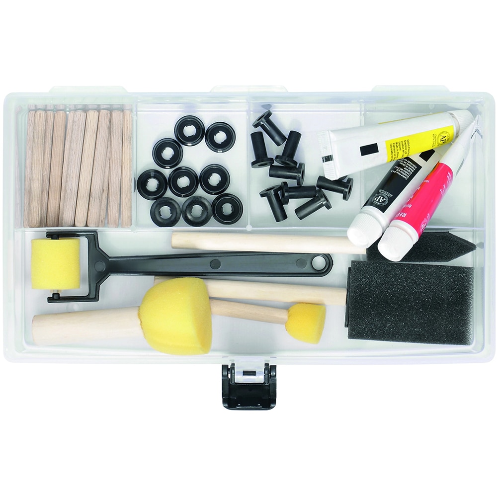 Organizator pentru unelte cu 5 compartimente PERFORMANCE POWER, 24.5 x 15 x 8.5 cm, polipropilena, transparent