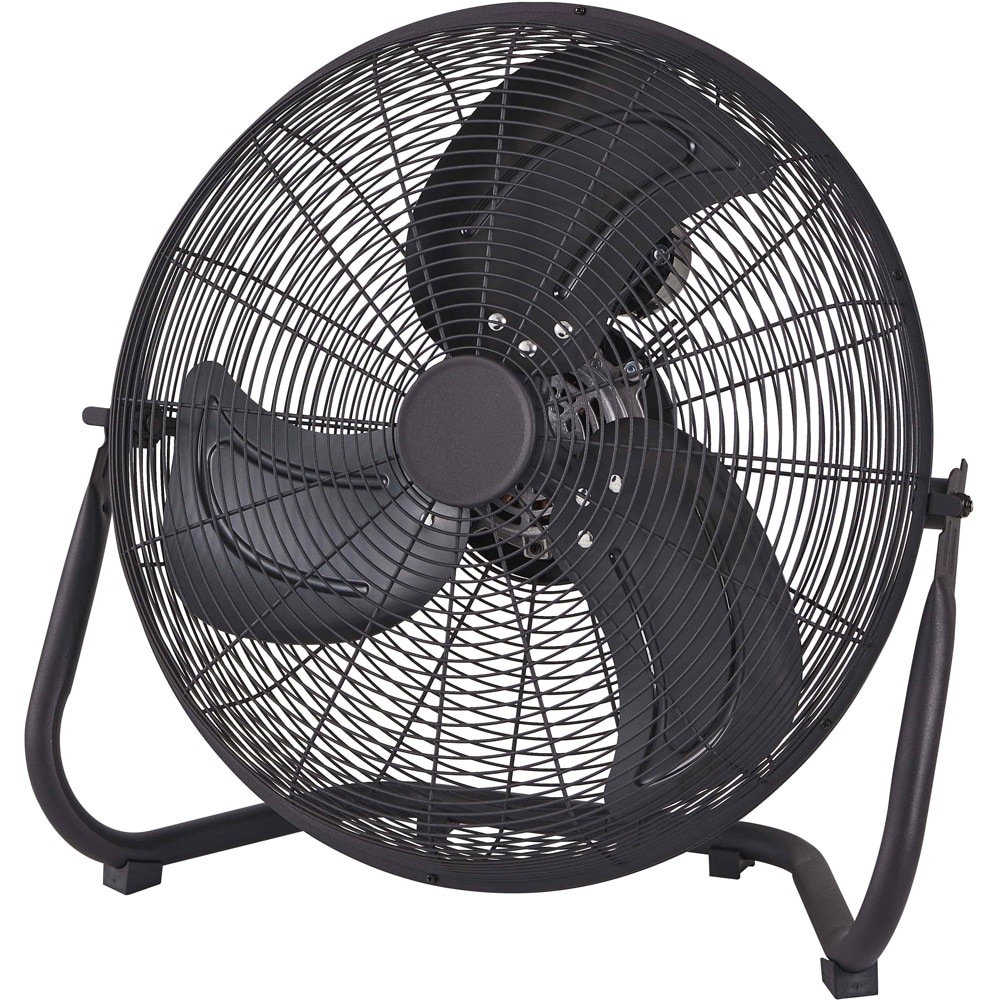 Ventilator de podea, 3 trepte de viteza, D 45 cm, 110W, negru