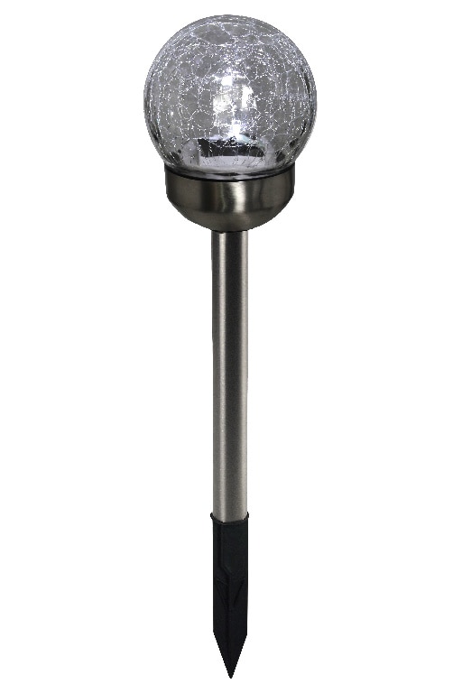 Lampa solara LED, otel inoxidabil, argintiu, 6 bucati, 0.02 W