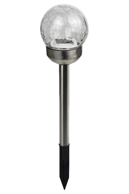 Lampa solara LED, otel inoxidabil, argintiu, 6 bucati, 0.02 W