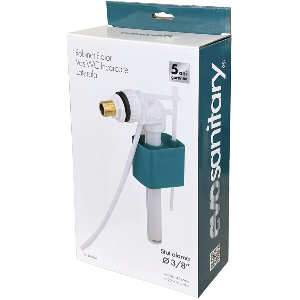 Robinet flotor WC LATERPLAST 680020, 3.8", alama
