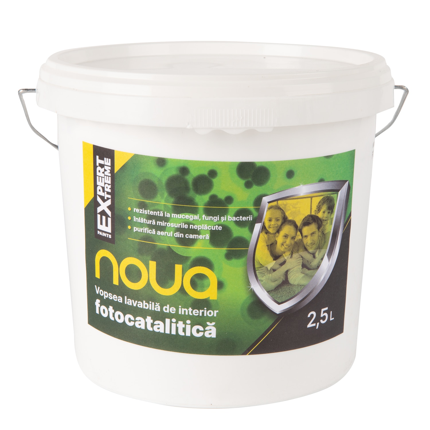 Vopsea lavabila Expert Extreme Noua, alb, 2.5 L, Interior