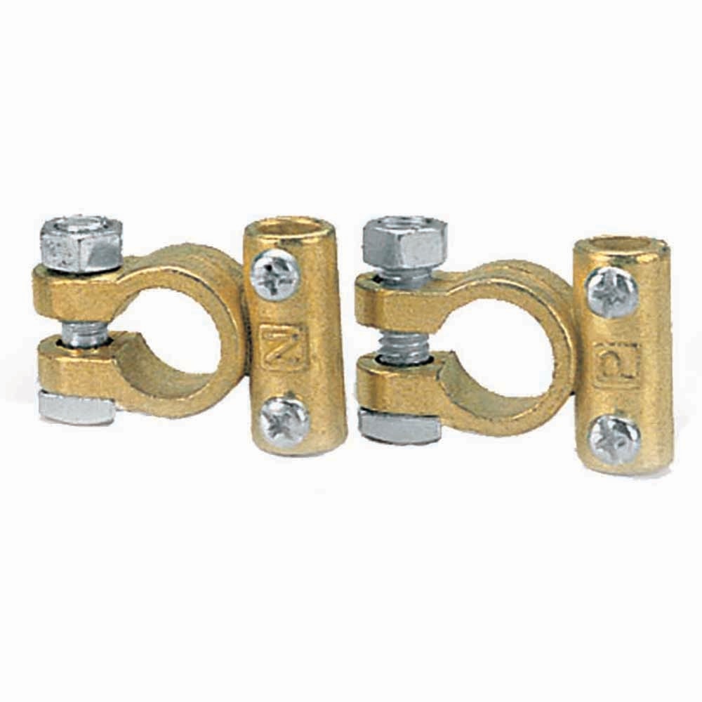 Set 2 borne baterie BOTTARI, 6/12V