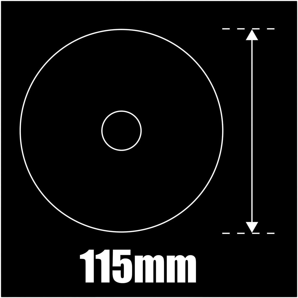 Disc taiere MAC ALLISTER, 115 x 1 mm, inox si metal