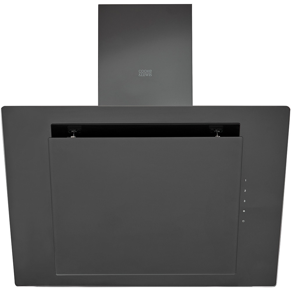 Hota inclinata Cooke & Lewis, 596.2 m3/h, L 60 cm, negru